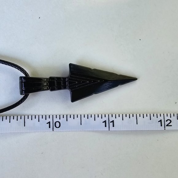 🪓 Steel Arrowhead Necklace - Picture 7 of 7